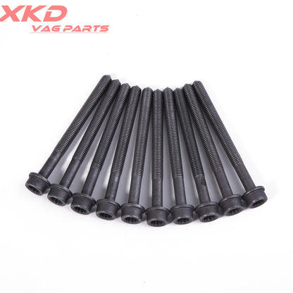 ya 5 8.7 10* 2.0T 1.8T Cylinder Head Bolt for VW CC for Golf for JETTA for Passat for Tiguan for Audi A4