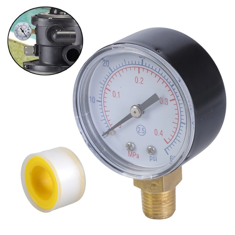 ya 14 ECX270861 Pressure Gauge for Swimming Pool Mainte nce Professio l And Home Use