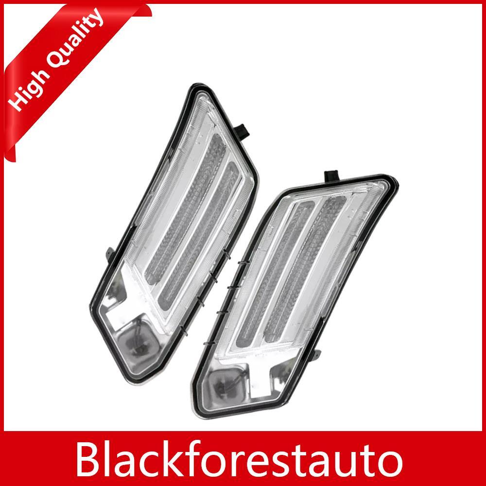 ya 13 5.27.2 2Pcs Front Bumper Parking Signal Lights For XC60 2010 2011 2012 2013 Left&Right