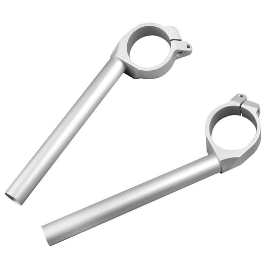 ya 2 6.26 for Yamaha YZF R6 2006 2007-2010 Silver Moto Billet Handlebar Handle Bar Clip