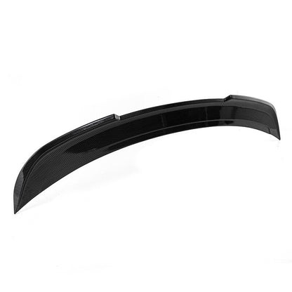 ya 10 10.28 for Mustang 2024-UP GT Style Carbon Fiber Black Rear Spoiler Wing Trunk Lip