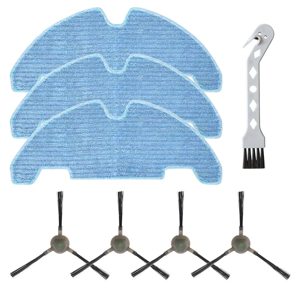 ya 28 Complete Replacement Kit Mop Cloth Side Brushes for Lefant M330 Pro Vacuum
