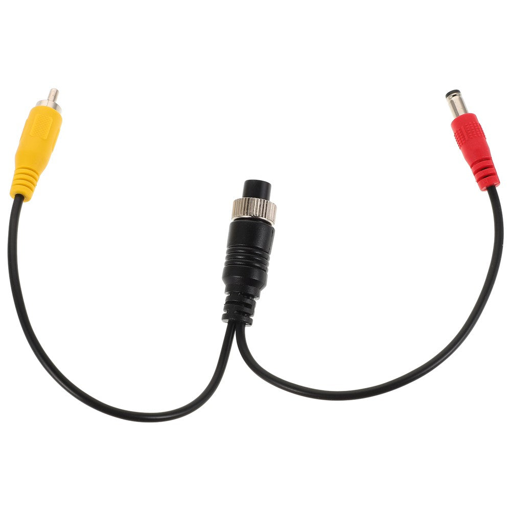 ya 5 8.7 Airline Extension Backup Camera Cable Aux Cord for Car Can Rotation System Rack