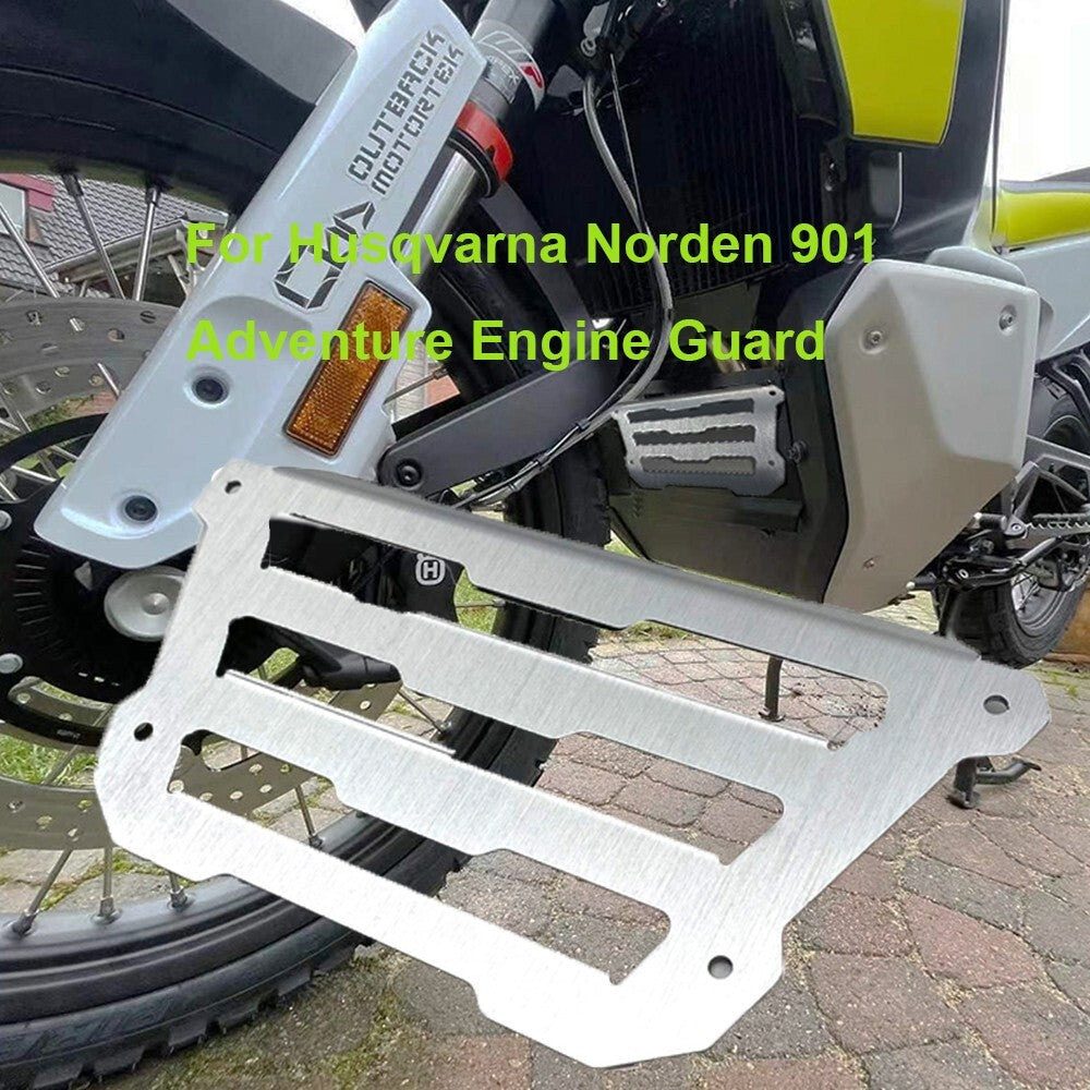 ya 27 7.20 For Husqvarna Norden 901 Adventure Engine Guard Bashplate Mud Crap Flap Norden