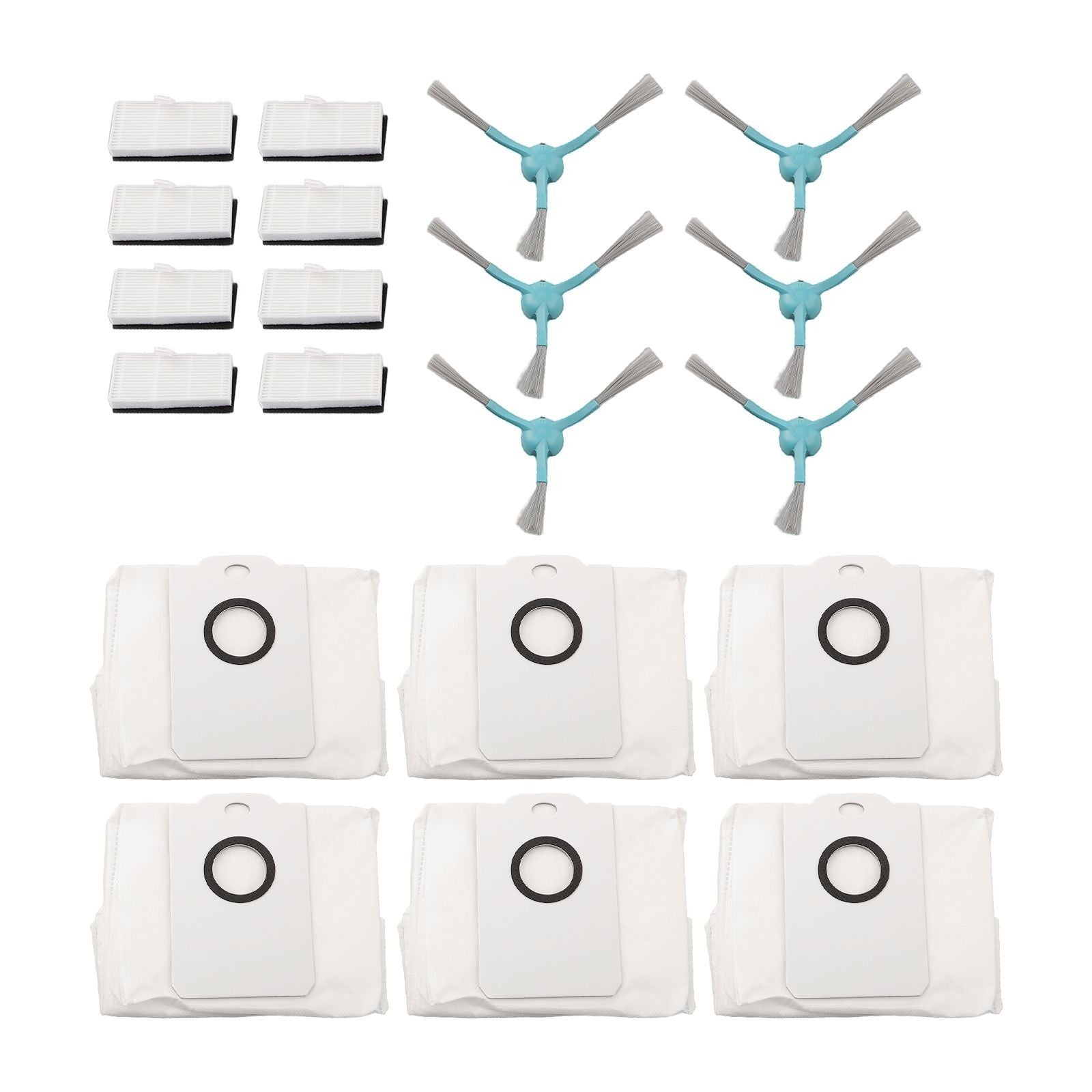 ya 25 Replacement Side Brush Kit for Conga 9990 9590 10090 AI For Ultra Power