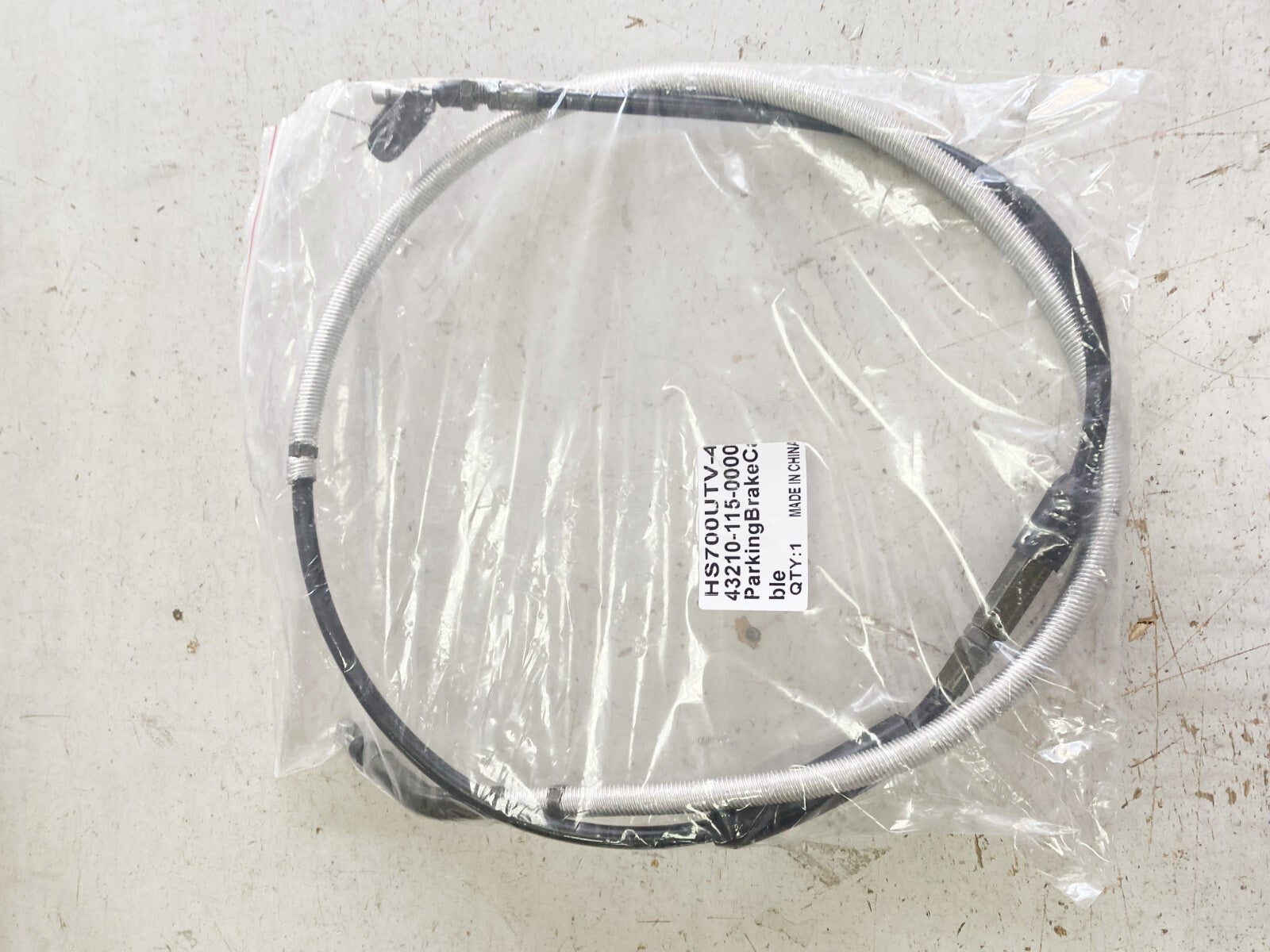 ya 27 7.2 Parking Brake Cable Fits UTV-4 700 500 HiSun Bucket for Seat MSU YS HS Massimo Qlink