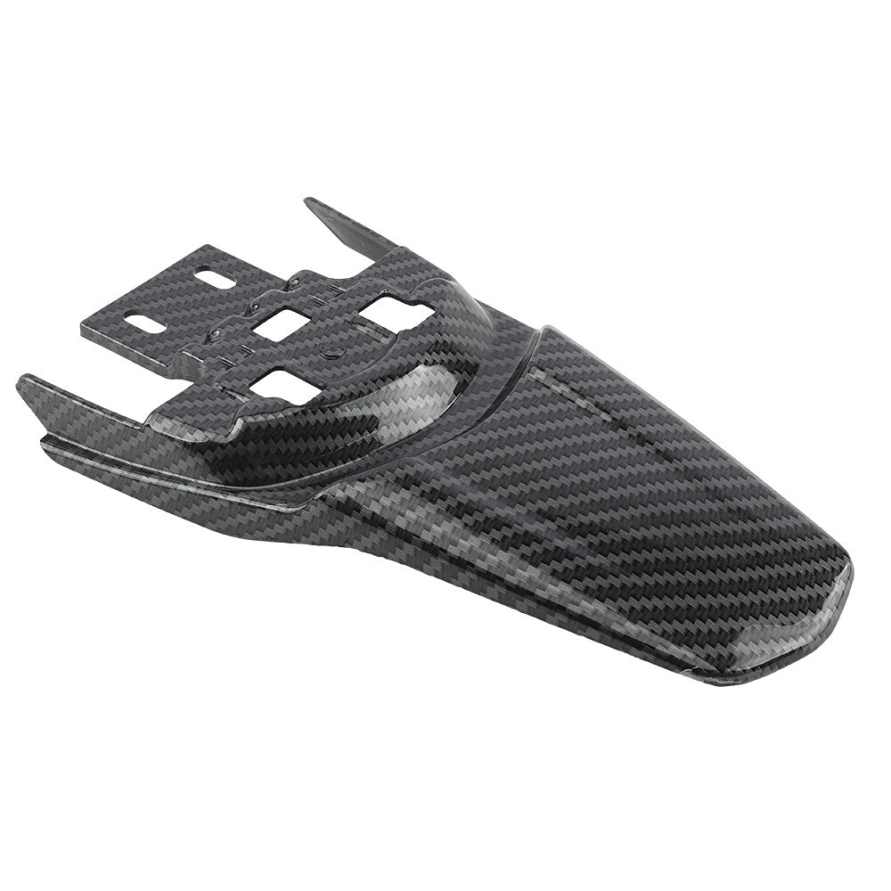 ya 5 8.7 Carbon Fiber Surron Rear Fender Mud Guard Fits Light Bee / Surron / Sur-Ron