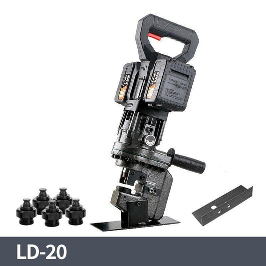 ya 26 7.28.3 1500W Hydraulic Angle Iron Channel Steel Punching Machine C-shaped Steel LD-20a