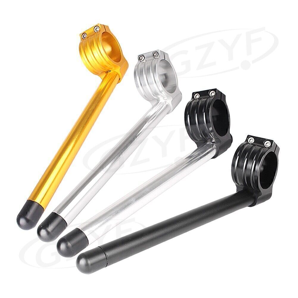 ya 2 6.26 2x 46mm Left+Right Clip On Handlebar Fork Tube Universal 3 Colors