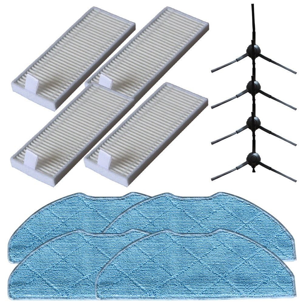ya 25 Complete Mop and Filter Set for Eureka Lvac Voice Nuo For R580HK Vacuum