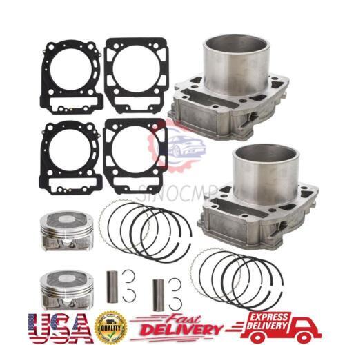 ya 27 7.2 New Front Rear Cylinder Piston Set for Bombardier BRP Can-Am Outlander Max 800
