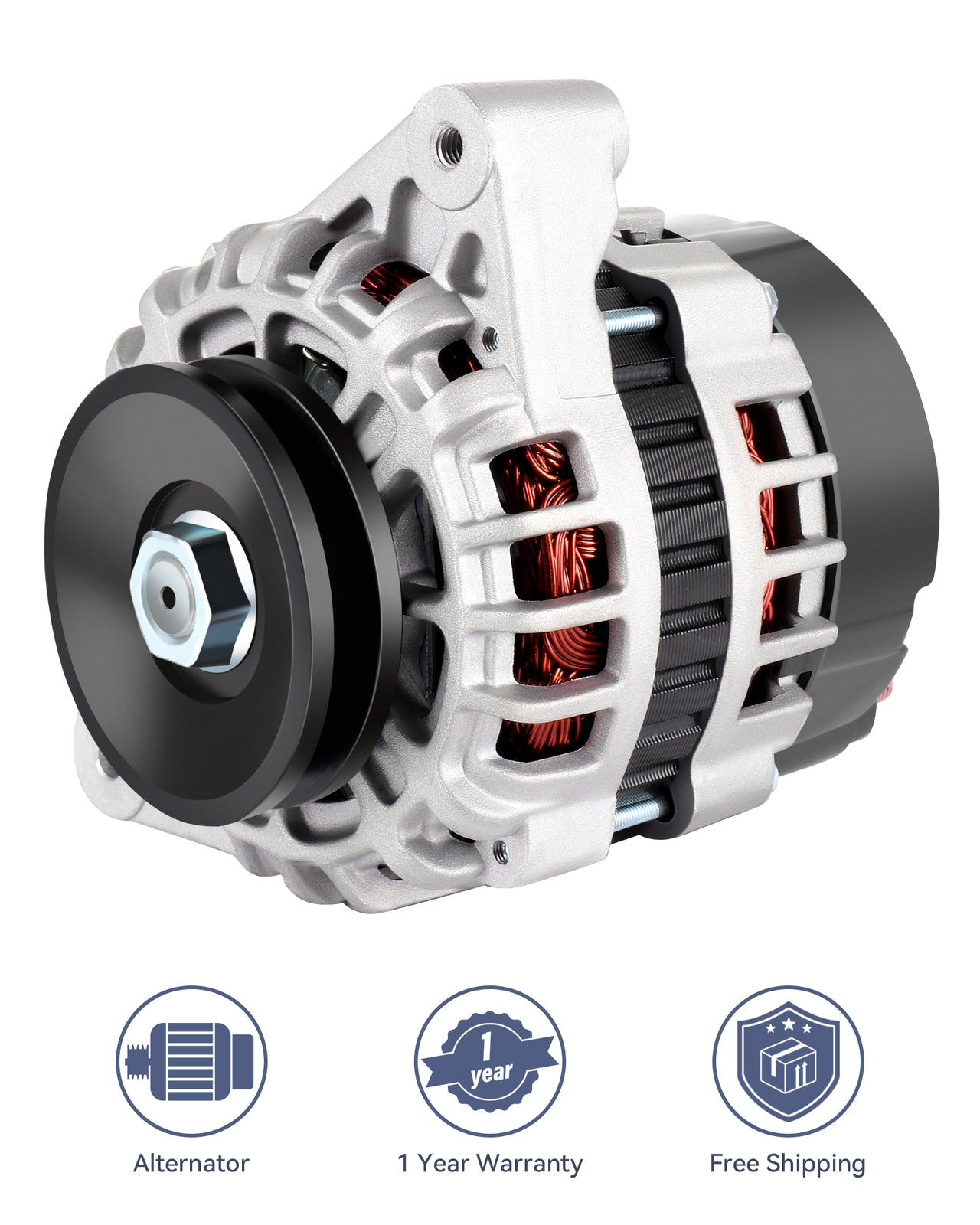 ya 27 7.2 Alternator for Bobcat Skid Steer S130 S185 S220 S250 T300 6678205 6675292 12390