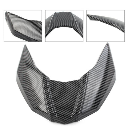ya 5 8.7 Fairing Beak Extention Headlight Front Fender for BMW G310GS 2017-2022 Carbon