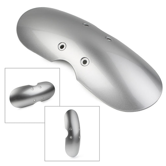 ya 7 6.10.2 For 2001-2016 (Air Cooled) /Sc for Ram bler /Thruxton 900 Silver Front Fender Mudguard