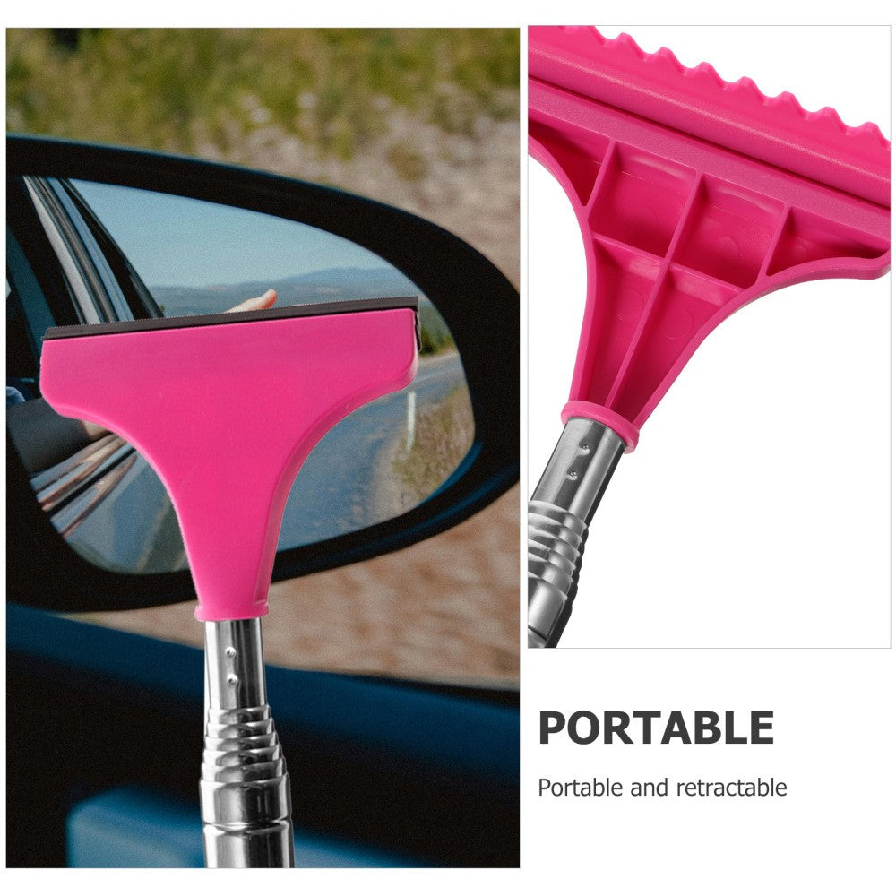 ya 5 8.7 Wiper Cleaning Brush Car Rearview Mirror Mirrors Window Squeegee with Handle