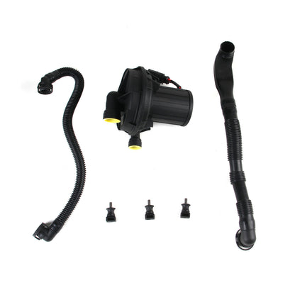 ya 5 8.7 Secondary Air Pump + 3x Mount + Hose Set Fit for VW for Passat for Audi A4 06A959253E