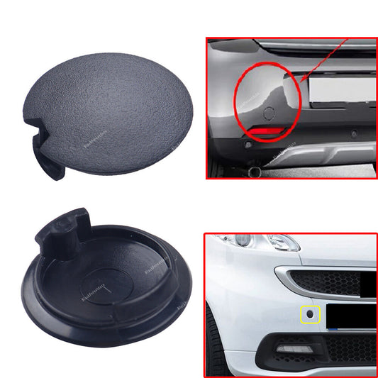 ya 27 6.18 2x Tow Hook Eye Cover Cap Plug Fits for Smart Fortwo 2007 2008 2009 2010 2011 2015