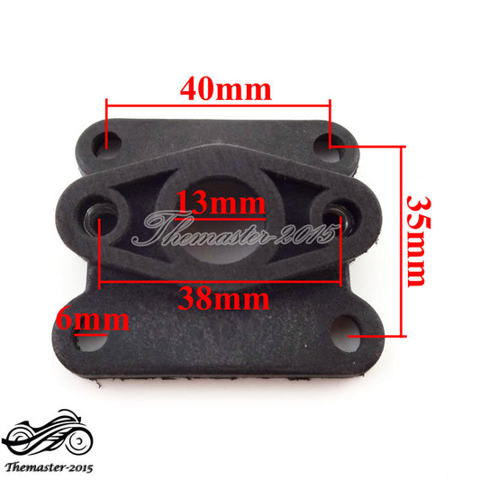 ya 4 6.17 Pocket Bike Carburetor Intake Inlet Manifold 47cc 49cc Engine for Mini Moto Dirt ATV