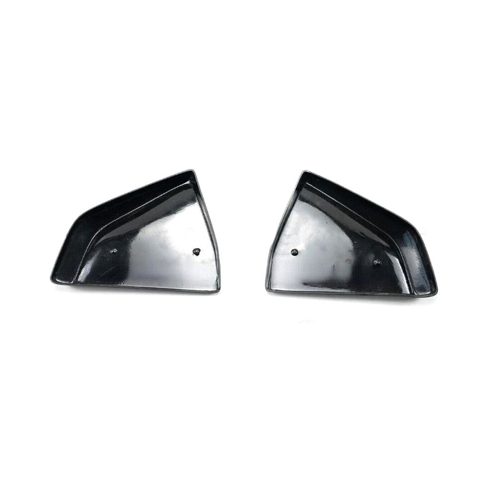 ya 11 10.28 Gloss Rear Bumper Side Corner Splitters Aprons for Corvette C7 Stingray 14-