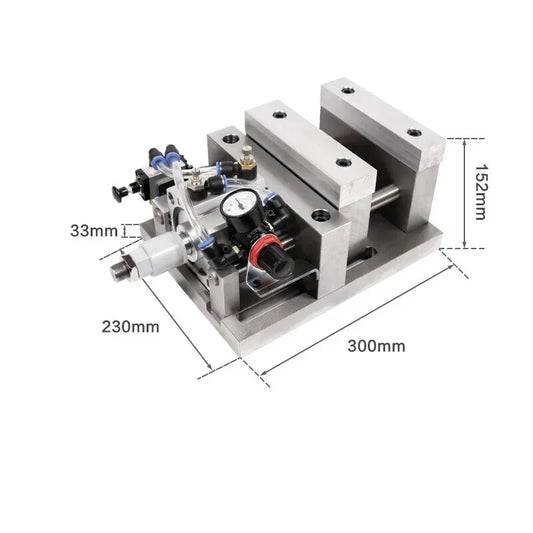 High Precision Pneumatic Vise Quick Clamp Milling Machine Angle Fixed Type