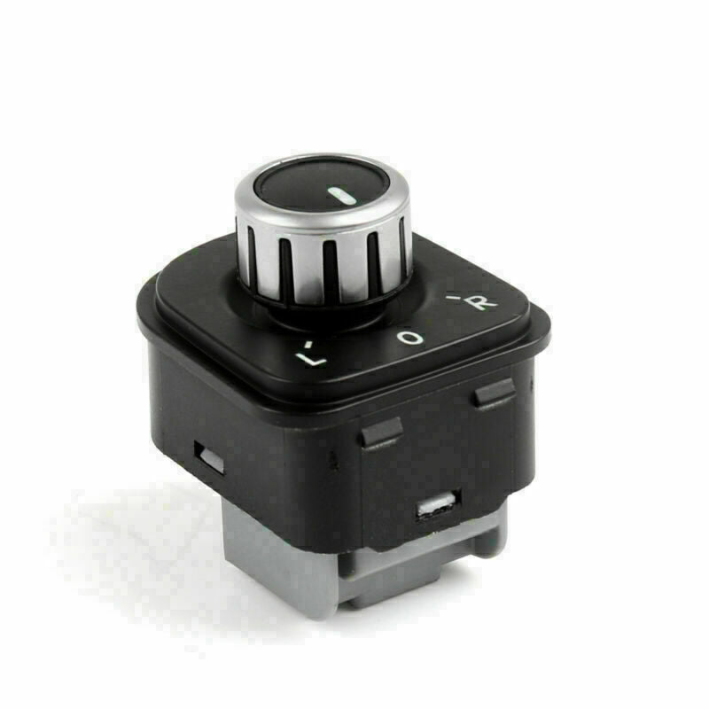 ya 1 8.5.1 Chrome Side Mirror Adjusting Knob Switch Heat Function Fit for VW Sagitar for Golf 5 T08