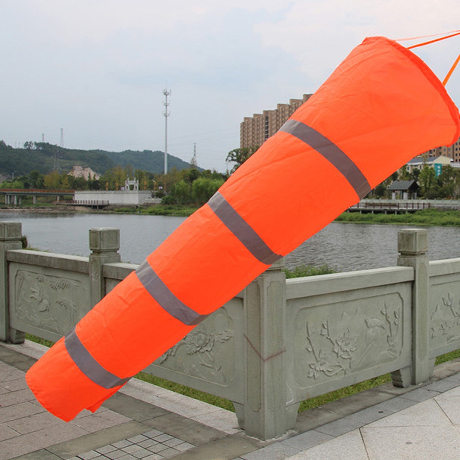 ya 14 50cm Nylon Airport Windsock Stop Outdoor Wind Measurement Sock Bag With