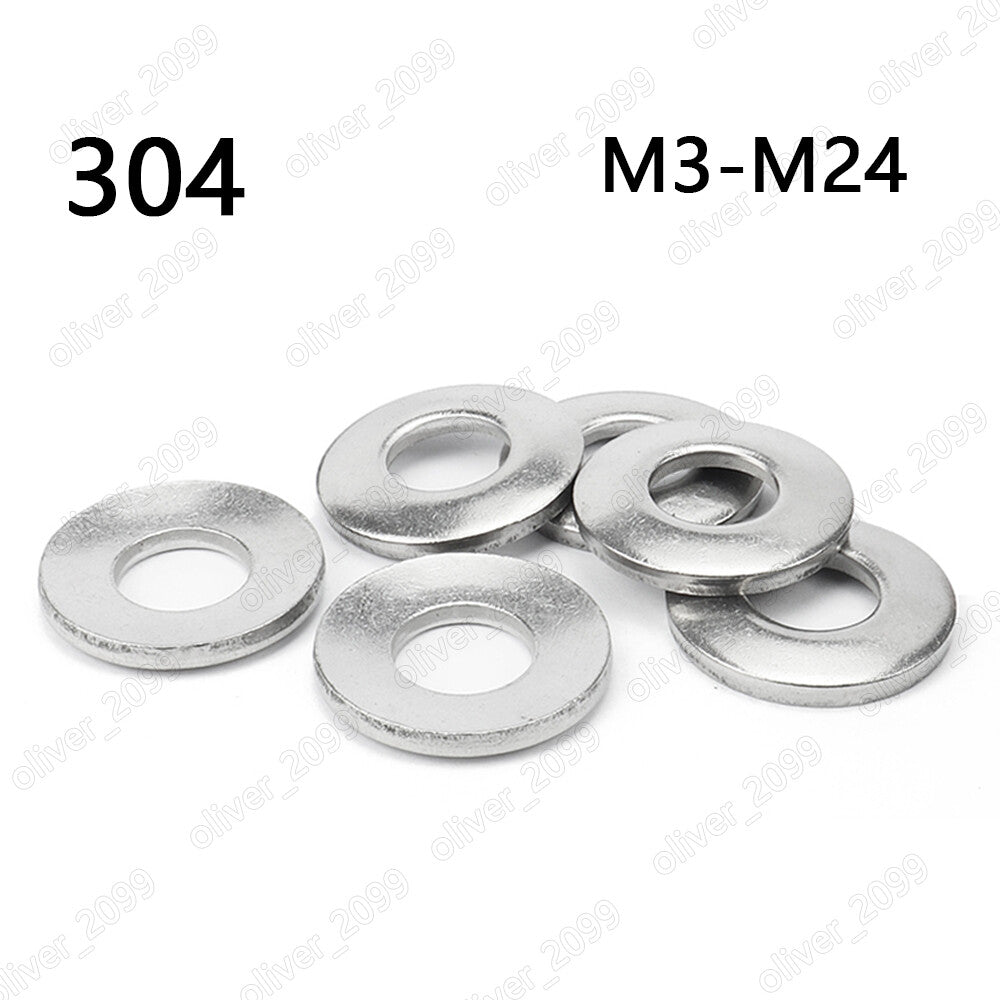 304 Stainless Steel Spring Conical Thick Flat Washers DIN6796 M3 M4 M5 M6 M8 M24