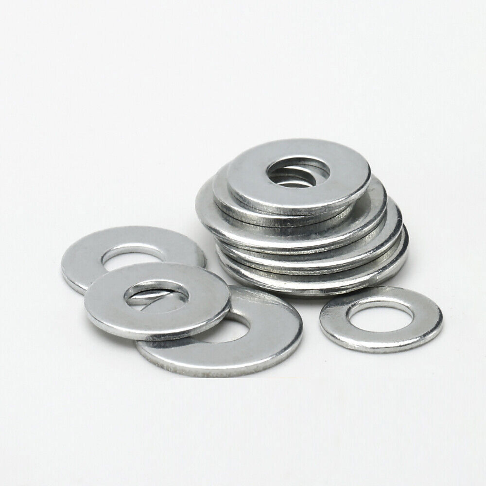 Washer Zinc Coated M2 M3 M4 M5 M6 High Precision Flat Washer For Bolts Screws