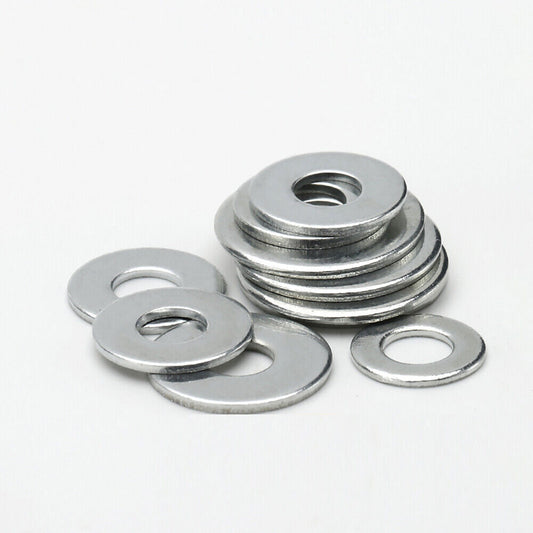 Washer Zinc Coated M2 M3 M4 M5 M6 High Precision Flat Washer For Bolts Screws