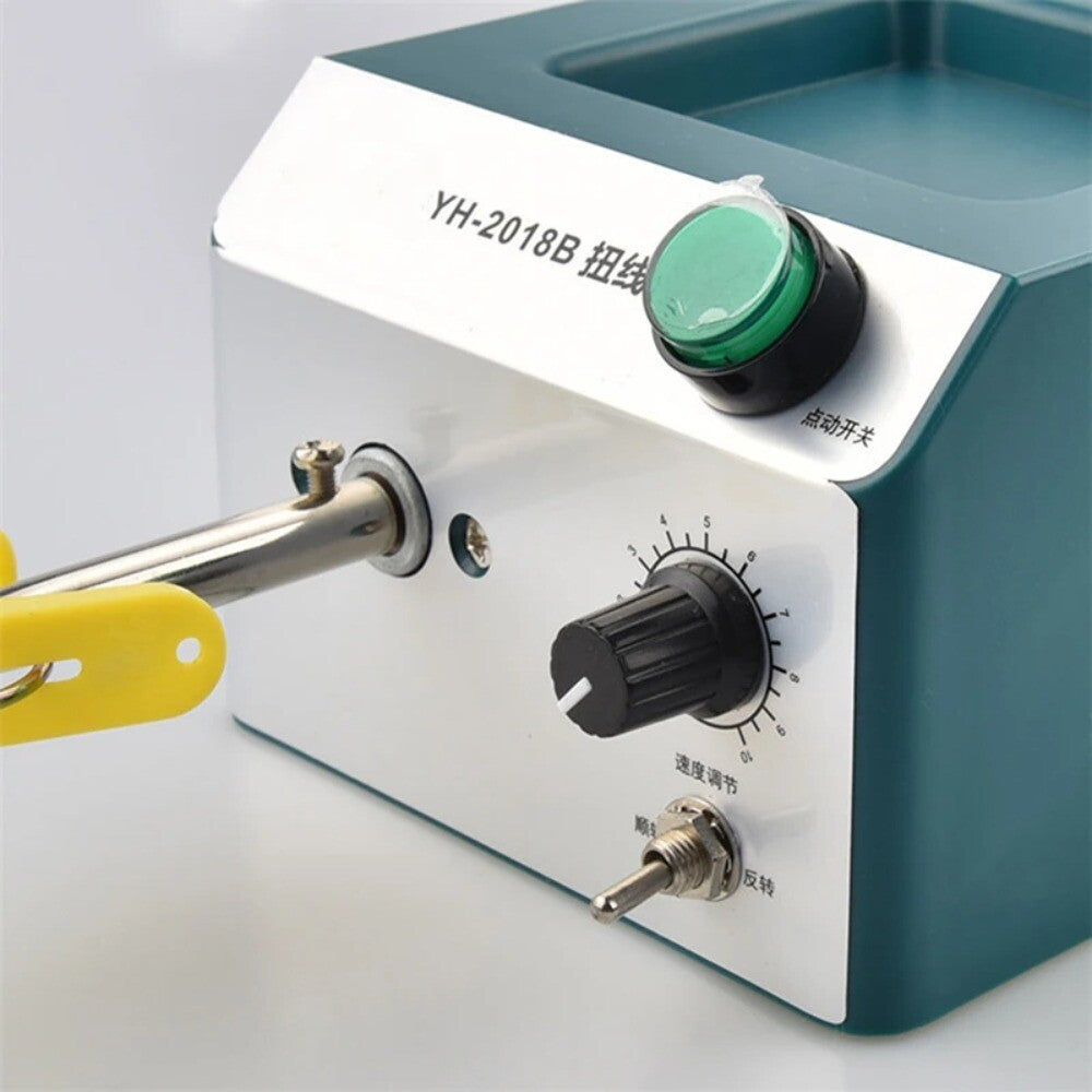 ya 14 Electric Twisting Machine Shielded Wire Braided Wire Twisting Equipment Pedal