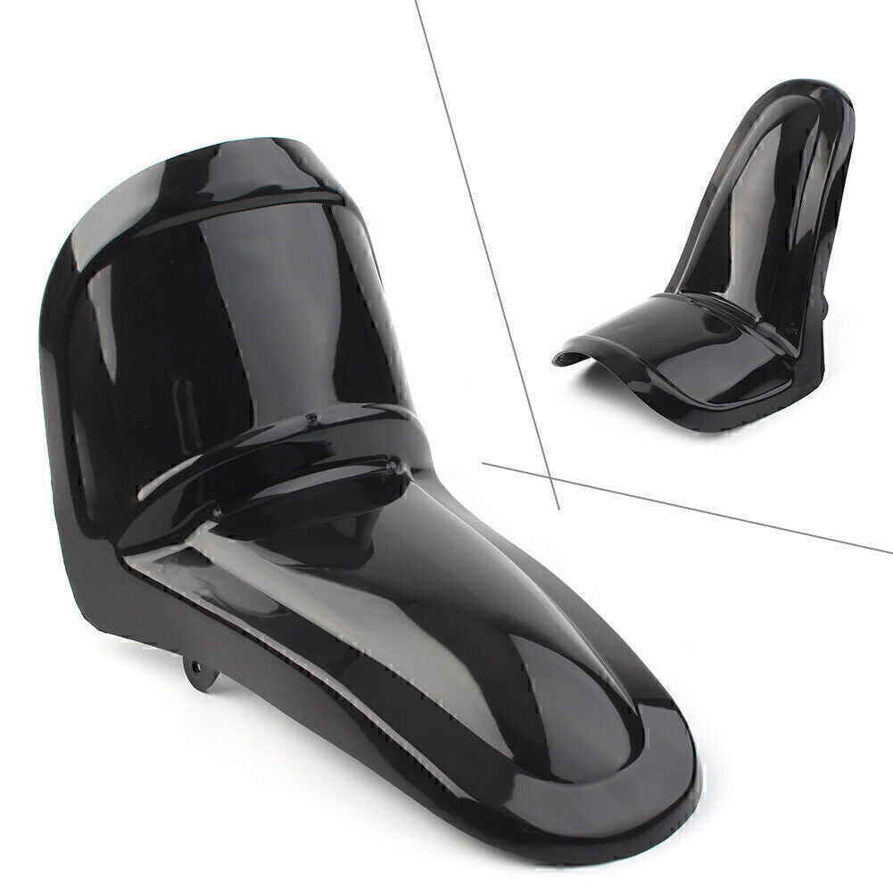 ya 5 8.7 Front Fender Cover Mudguard for Yamaha PW50 Y-Zinger 50 ABS Plastic Black