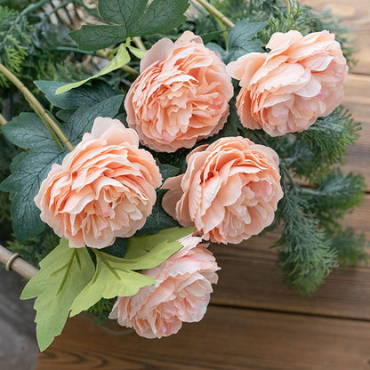 ya 15 10.20 Artificial Peony Bouquets Chic Peony Arrangements For Floral Arrangements