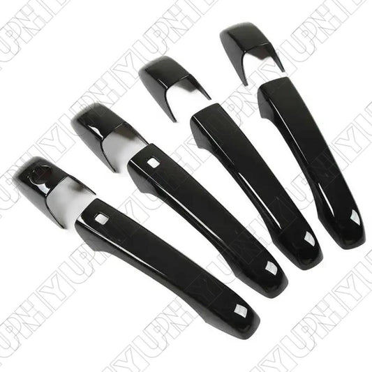 ya 13 5.27 Glossy Black Door Handle Cover for Jeep for Grand Cherokee for Dodge Durango 2011-20