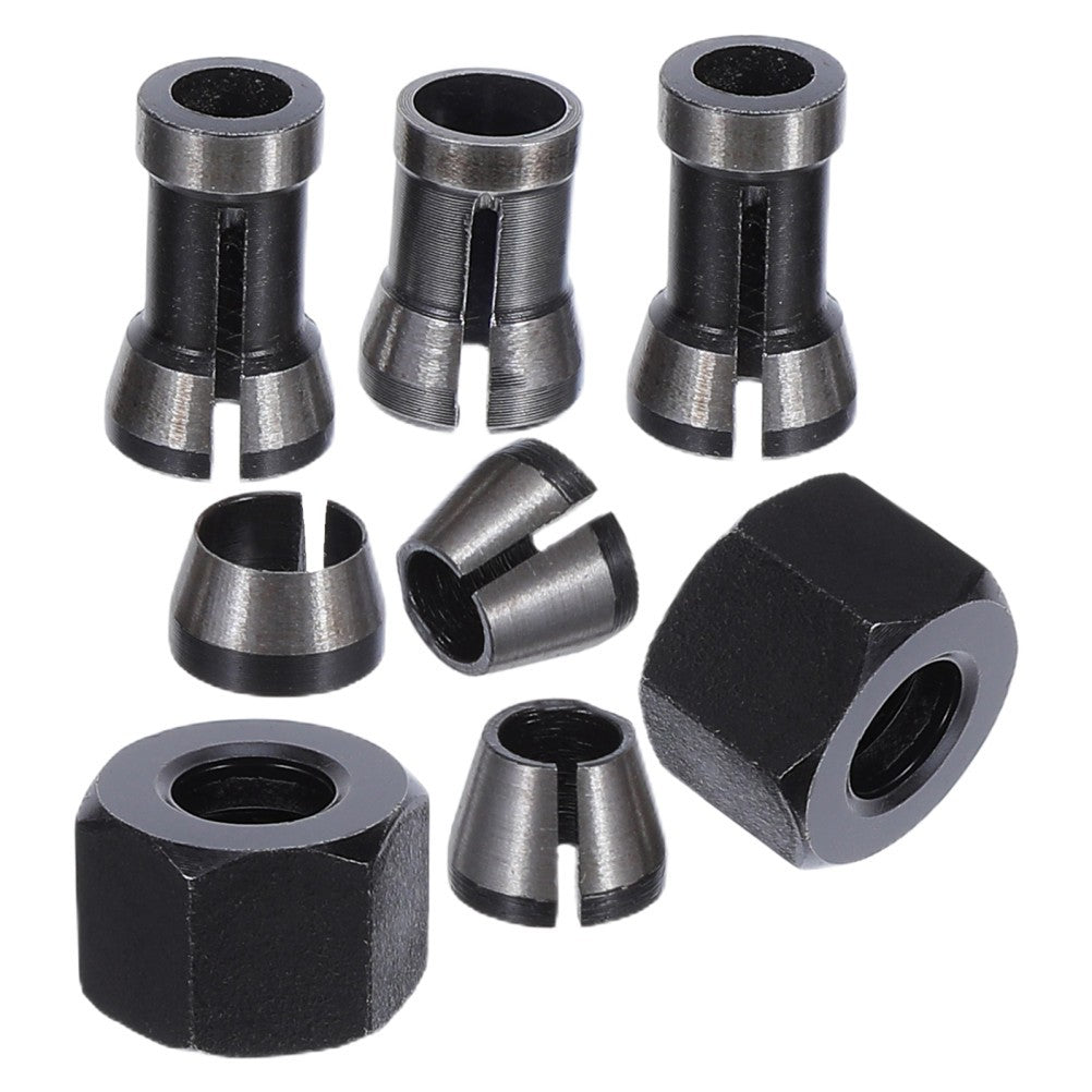 ya 14 8 Pcs Trimming Machine Chuck Collet Router Milling Tools Adaptor