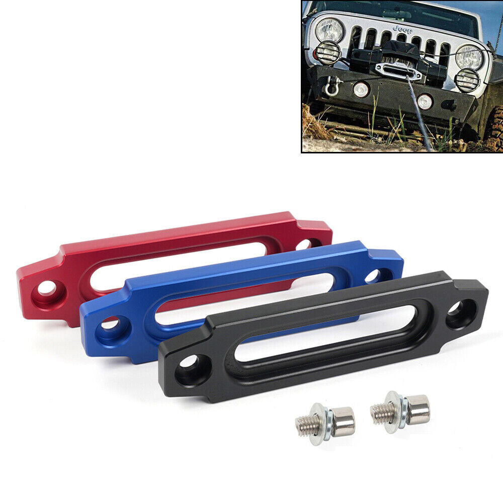 ya 2 6.26.2 Universal ATV UTV Hawse Fairlead Winch Synthetic Rope Bolt Pattern 6¡°/8¡±/10¡°