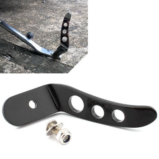ya 4 6.17 for Harley Touring FLHX Road King Black Motorcycle Stand Kickstand Extension