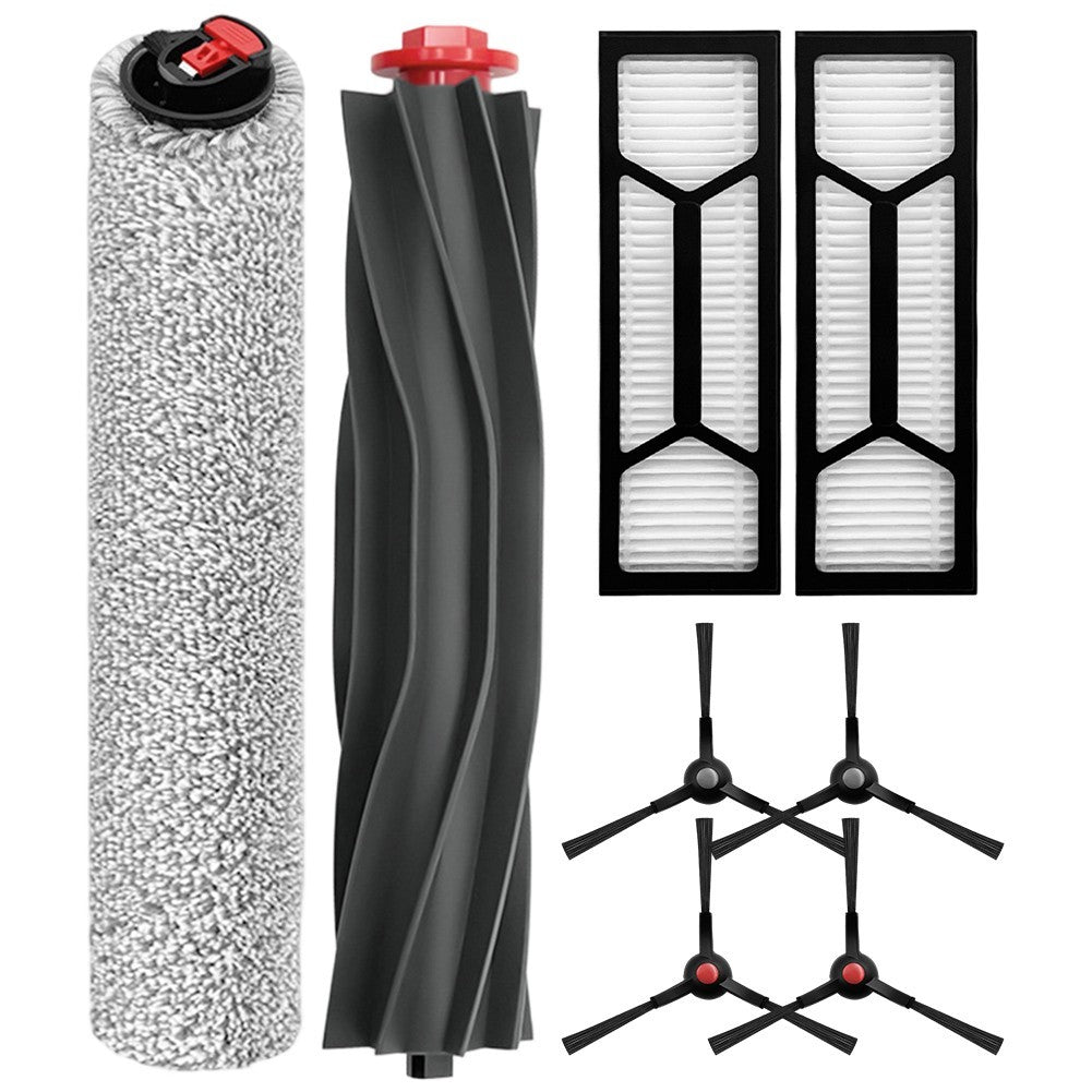 ya 25 Main Side Brush Filter Set to Enhance Cleaning of For S1 Pro Vacuum