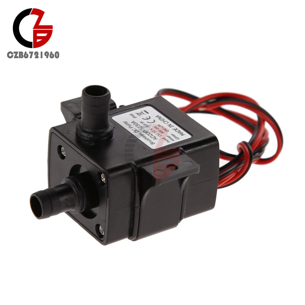 ya 25 12V DC 3M CPU Cooling CAR Brushless Water Oil Pump Waterproof Submersible