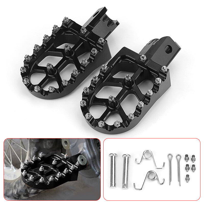 ya 11 6.8 2x Motorcycle Footpegs Foot Pegs Rests Fit CRF50 XR70 CRF110 SSR SDG KAYO Xmotor