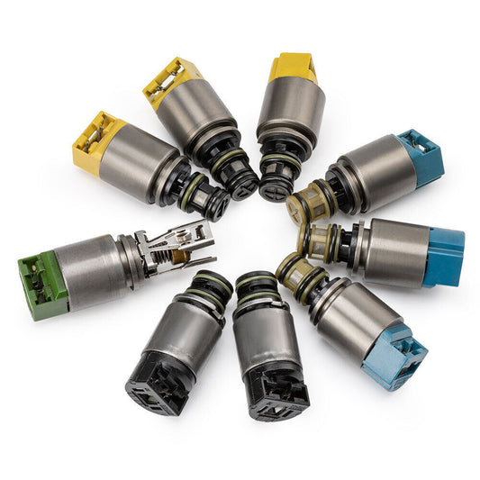 ya 9 6.5.2 9PCS ZF6HP19 ZF6HP26 ZF6HP32 Transmission Shift Solenoid Kit for BMW for Audi