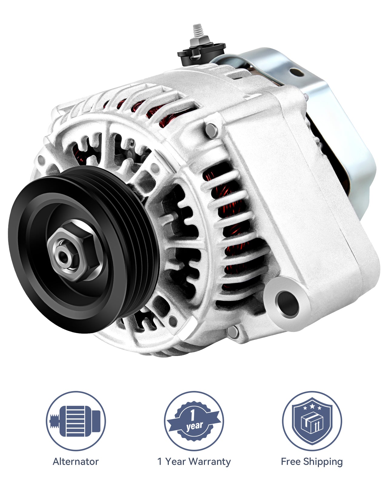 ya 27 7.2 For 1996-2001 for Acura Integra LS Sedan 1.8L New Silver Alternator 101211-9330