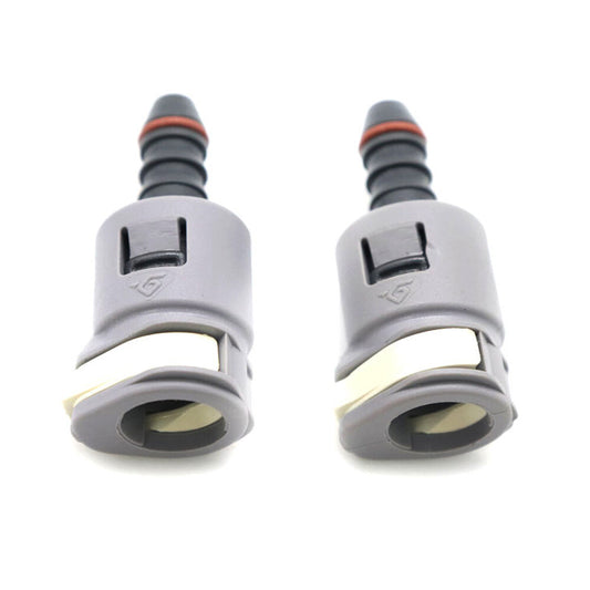 ya 5 6.16 Connector 2PCS CN 7.89mm 7.89 ID6 SAE 5/16 for Fiat Fuel Oil Pipe Joint Plastic