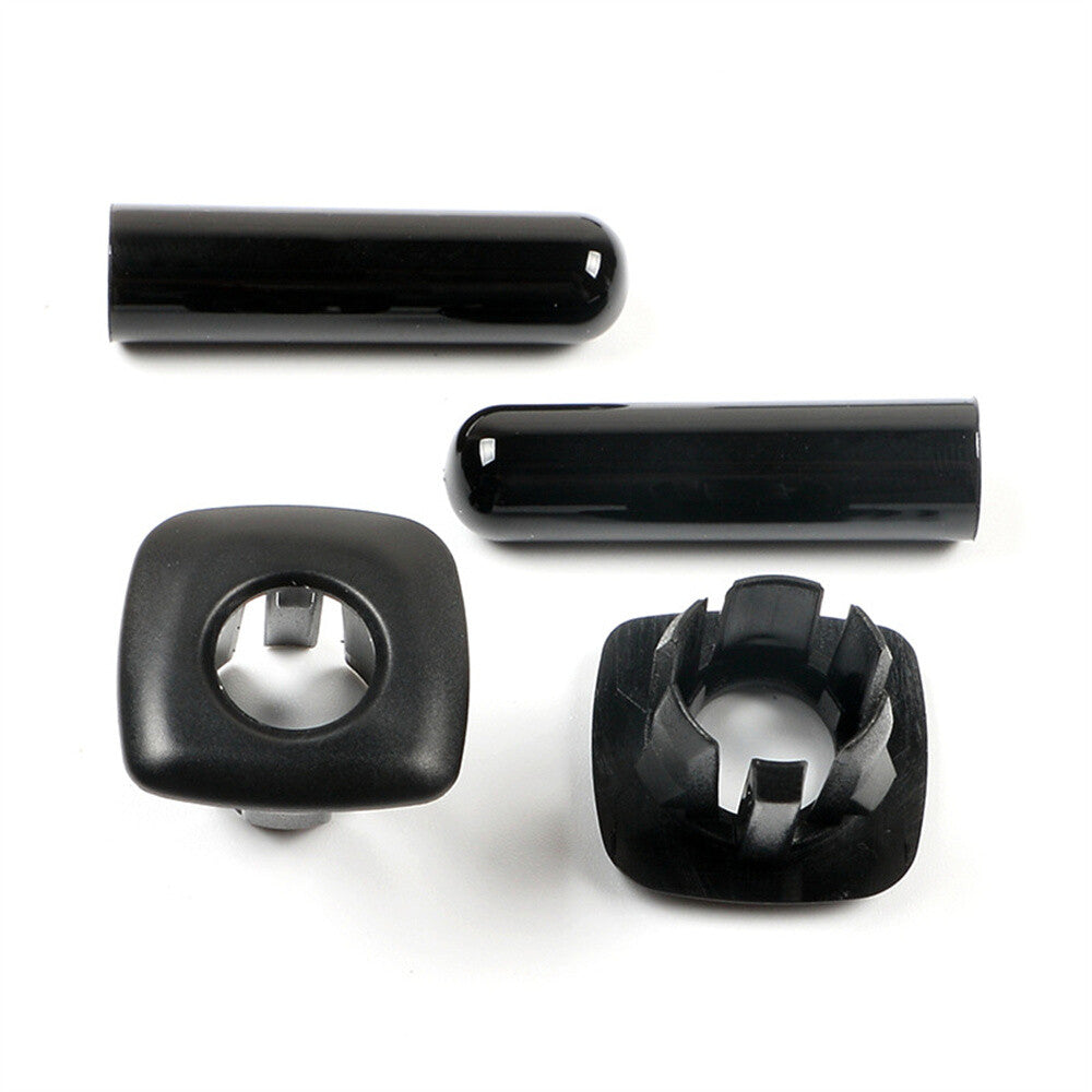 ya 5 8.7 4 Sets Door Lock Pin Cap Knob Button Cover Bezel for BMW 5 Series F10 535i 550i