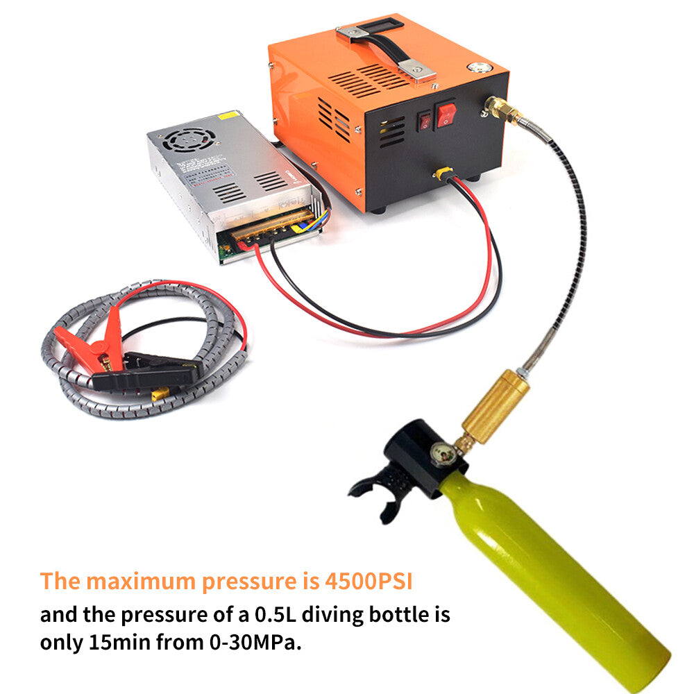ya 14 30Mpa Protable PCP Air Compressor&Transformer Pump PCP Tank Car 110V / 12V