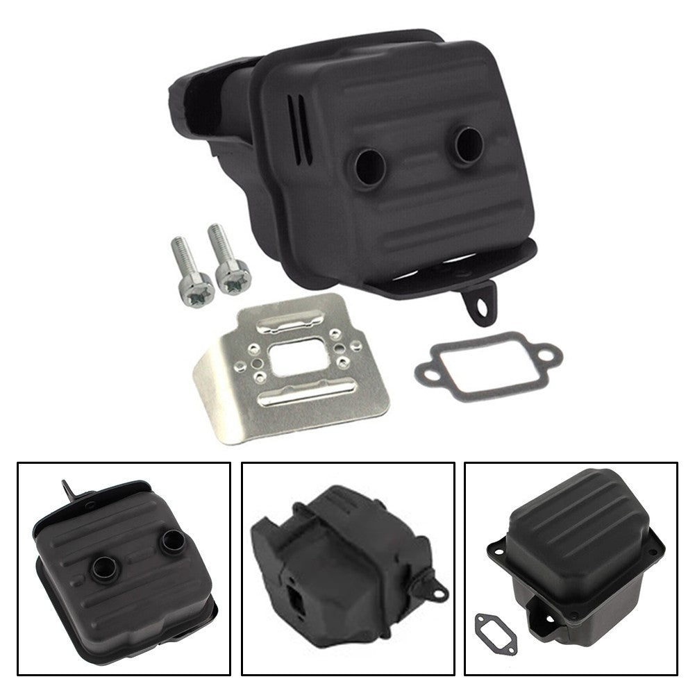 ya 17 Muffler Kit mize Back Pressure Reduce Noise Levels Reducing Fuel Consumption