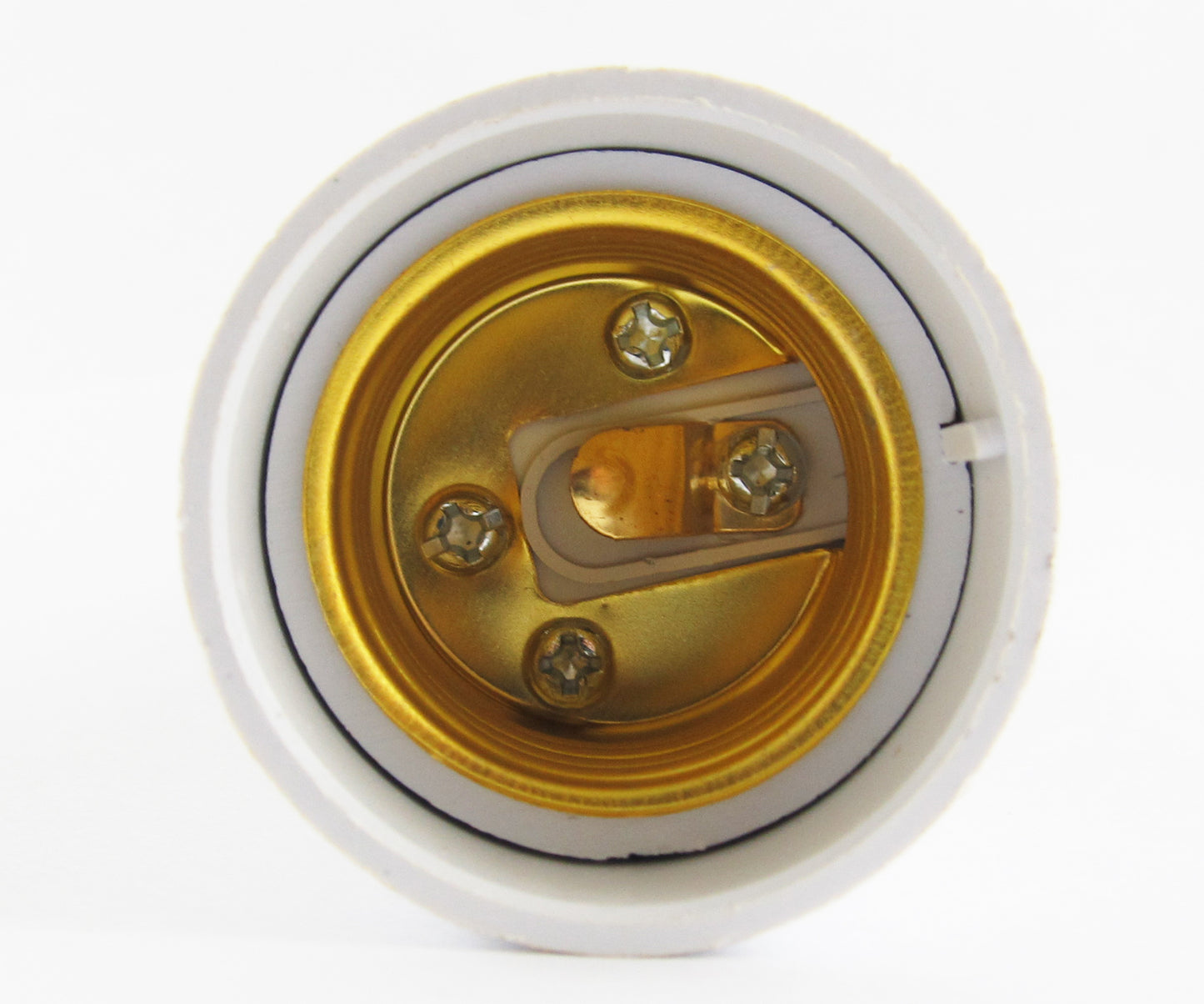 ya 14 1pc G24 Male to E27 Female Socket Base LED Halogen CFL Light Bulb Lamp Adapter