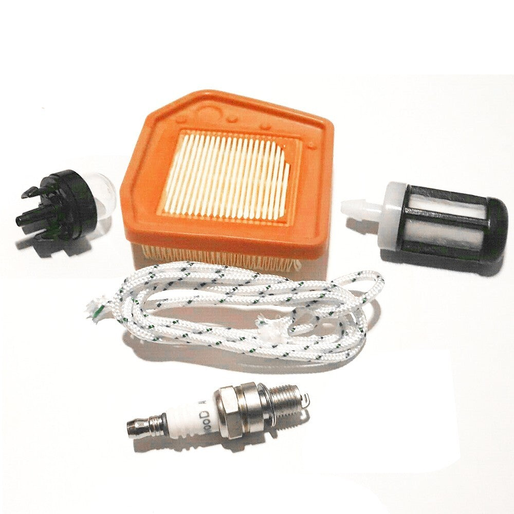 ya 17 Kit For- Trimmers FS240 FS260 FS360 FS410 FS460 Air Fuel Filter Spark Plug