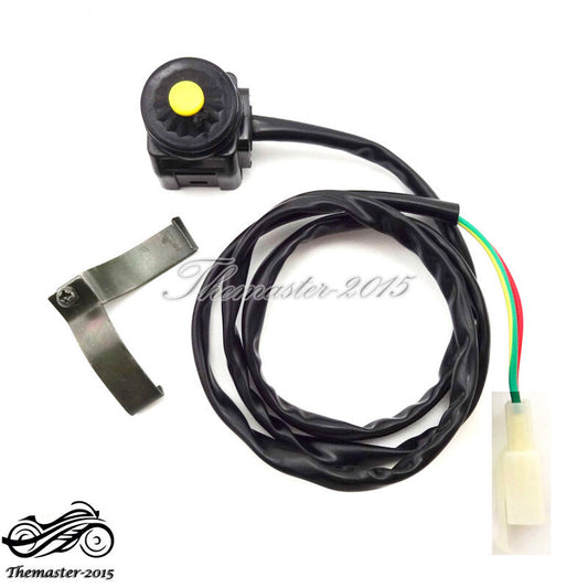 ya 1 7.13 Button Ignition Starter Switch For YX SSR YCF Electric Start Pit Dirt Bike ATV