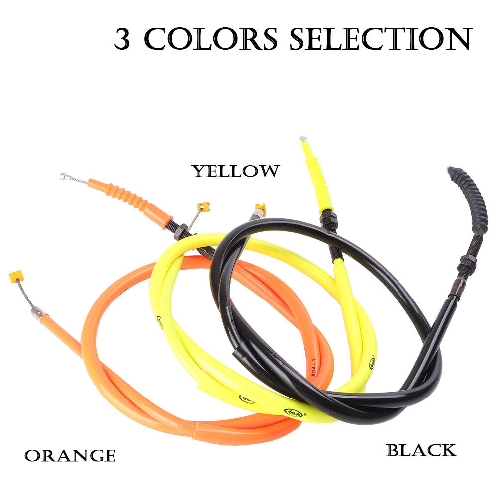 ya 2 7.16 1x Clutch Cable Line Replacement Fit for Yamaha YZF R1 2004-06 Black Orange Yellow