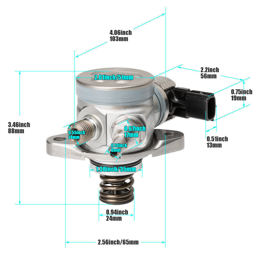 ya 1 8.5.3 Suitable for 166301888R High Pressure Fuel Pump for Qashqai for Dacia for 1.2 -T